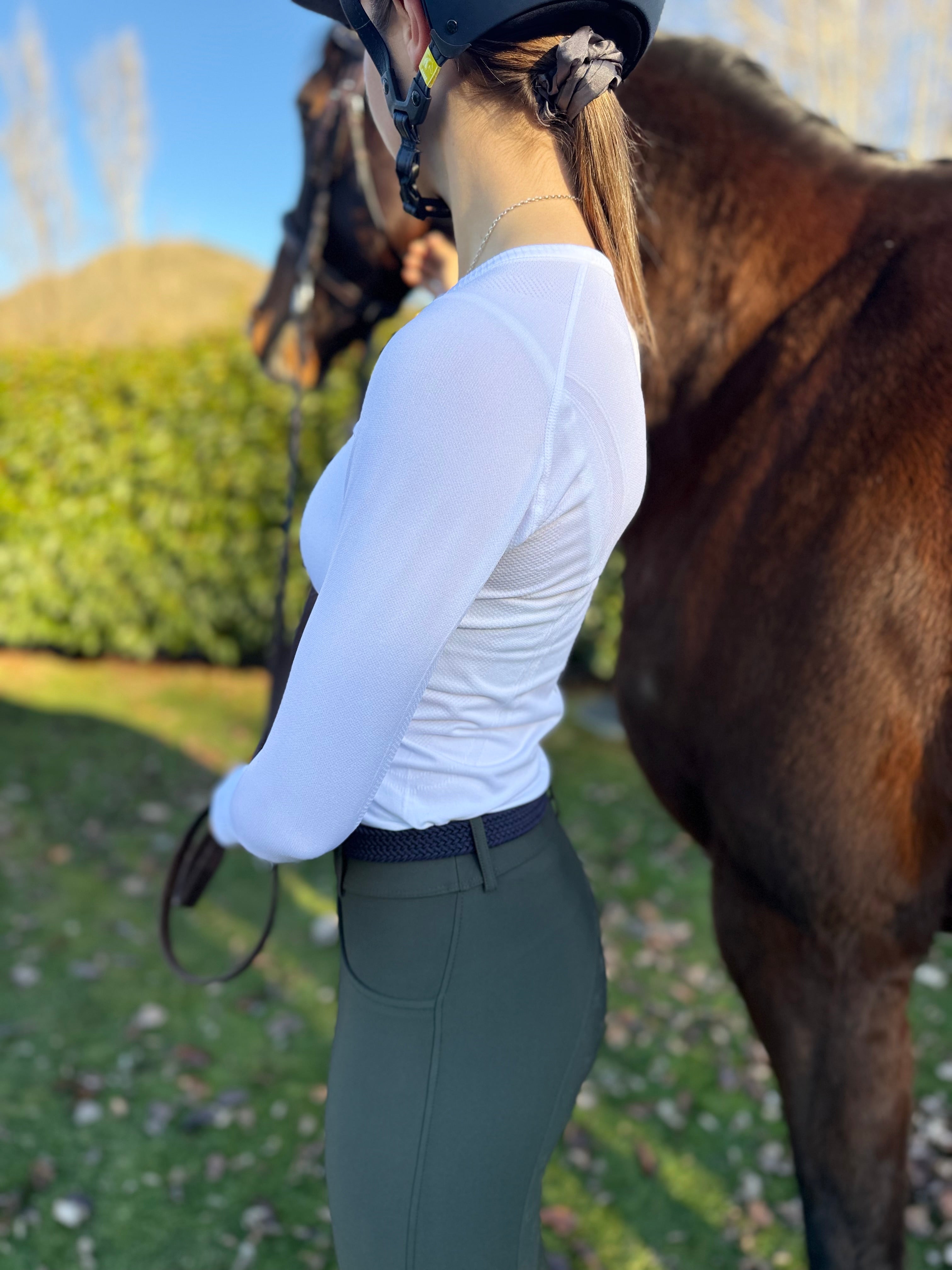 Open-weave Base Layer - White (Pre-Order)