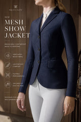 Equus Elite Navy Mesh Show Jacket