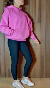 The Oversized Stable Hoodie - Pink
