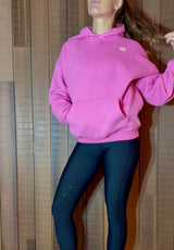 The Oversized Stable Hoodie - Pink