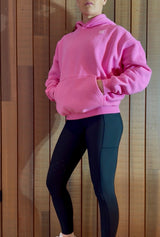 The Oversized Stable Hoodie - Pink