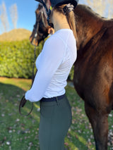 Open-weave Base Layer - White