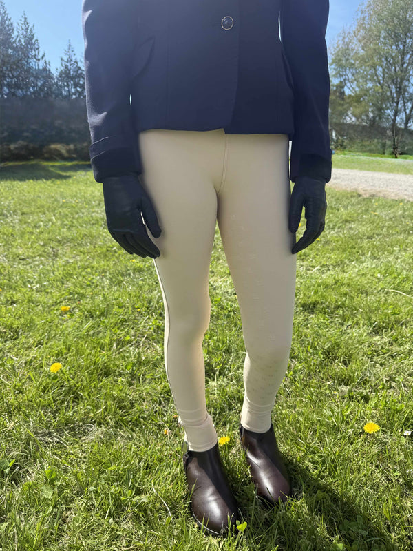 Kids Crème Vanilla Turnout Tights